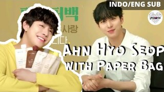 [INDO/ENG SUB] Ahn Hyo Seop's Paper Bag Promotion!