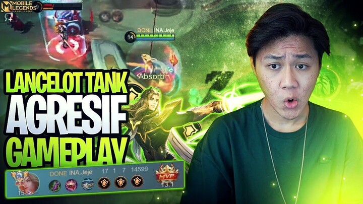 Kata Siapa Lancelot Tank Gabisa Kill Banyak & Agresif  Kasih Liat Video Ini ! -