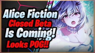 New Gacha Alice Fiction CBT Incoming! Beta Sign up now