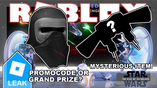 [STAR WARS LEAK 2019] TWO WAY POSSIBLE GETTING KYLO REN'S HELMET & MYSTERIOUS JETPACK PRIZE | Roblox