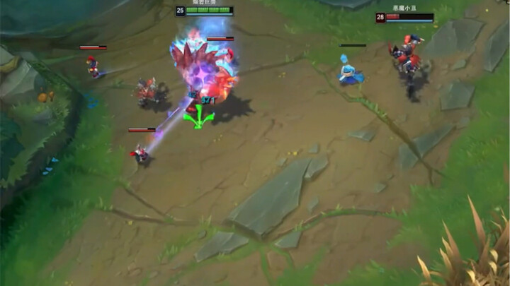 There's a clown in the Stone Man's bed.