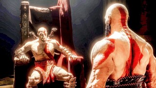 Kratos faces Young Kratos & becomes God of Hope - God of War Ragnarok Valhalla DLC Ending
