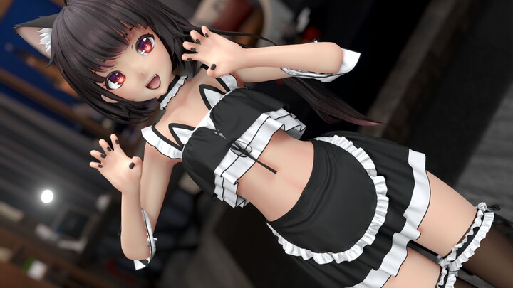 [Lingyuan/self-made] Tailor-made cat maid uniform (clothing matching cloth)