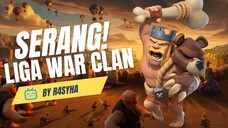 REPLAY WAR LIGA CLAN, HANCURKAN BASE LAWAN BINTANG⭐⭐⭐