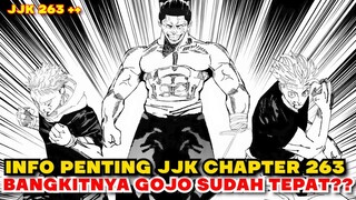 JUJUTSU KAISEN CHAPTER 263 INFO PENTING - YUJI JADI NPC?? APAKAH MEMBANGKITKAN GOJO SUDAH TEPAT??