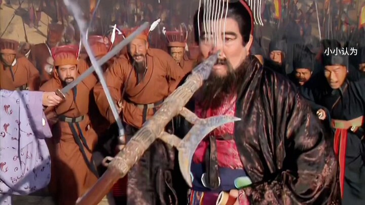 Li Su really knows how to bamboozle Dong Zhuo; with his Fangtian halberd, Lü Bu is out to slay his a