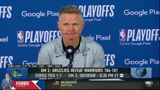 Ja Morant TIME!!! Best spotlight in his career - Steve Kerr on Grizzlies def. Warriors Gm2 West Semi