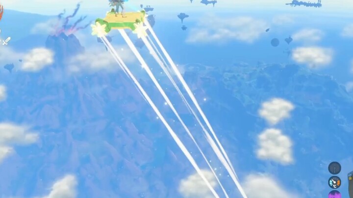 [The Legend of Zelda: Tears of the Kingdom] Pesawat meteor tercepat! Keindahan yang luar biasa! (den