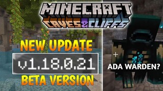 NEW UPDATE !!! MCPE V 1.18.0.21 BETA -Apa ada yang baru di versi ini ?