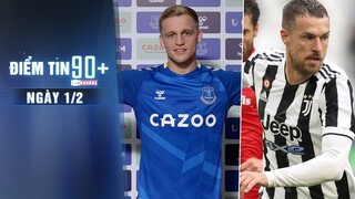 Điểm tin 90+ ngày 1/2 | Van de Beek rời Man United; Juventus tống đi “cục nợ” Ramsey