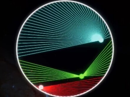 Which ball will ultimately win the game? #GeometricShapes #PlanetAnimation
