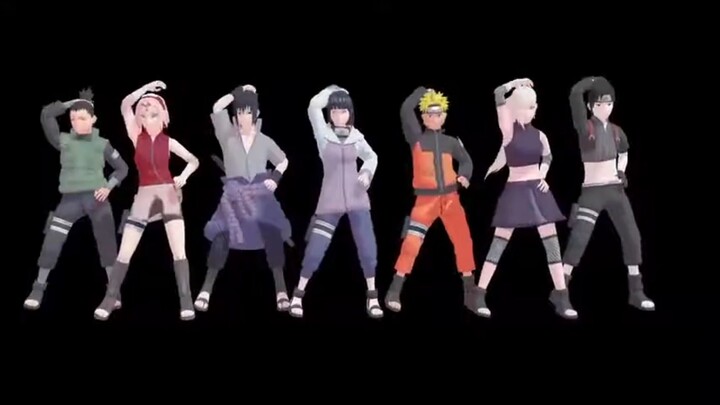 Karakter Anime Naruto Shippuden Joget Pak dung dung😂