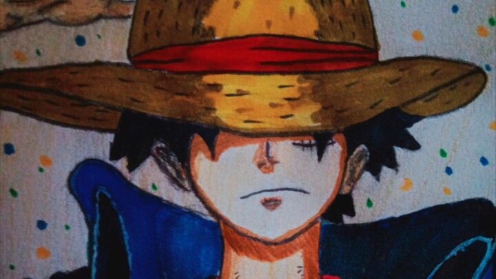 I tried to draw Luffy | One Piece