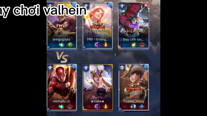 Nay chơi Valhein 😊