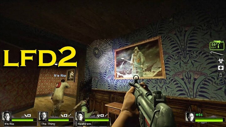 Thám Hiểm Ngôi Nhà Ma Vui Nhộn Cùng Rio Và Trần Hùng - Left 4 Dead 2 - Night Terror