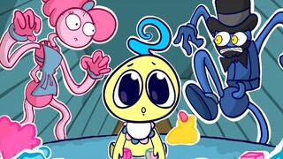 Mang theo (HuluWuluAnimations) Cuộc sống hàng ngày của mẹ với đôi chân dài Phần 5 // Hoạt hình Poppy