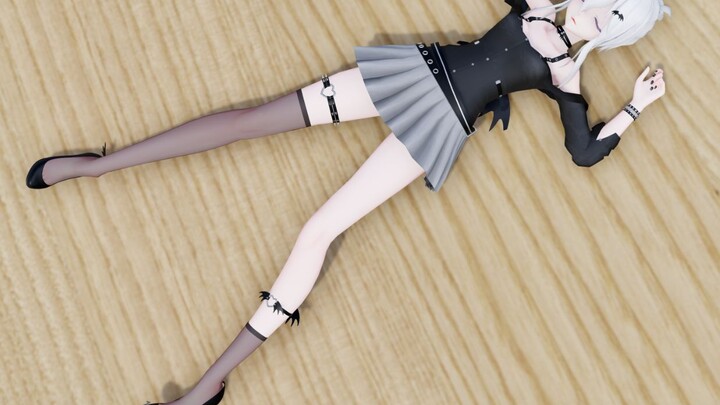 [Rendering for figures] Ruoyin: The weather is so hot, can I just lie down and not practice dancing?