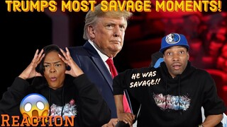 Donald Trump's Most Savage Moments {Reaction} | Asia and BJ React