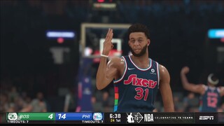 NBA2K22 FULL GAME HIGHLIGHTS I CELTICS VS SIXERS I NBA Regular Season I December 1, 2021