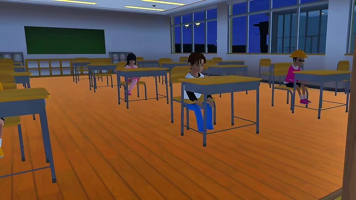 sakura school time