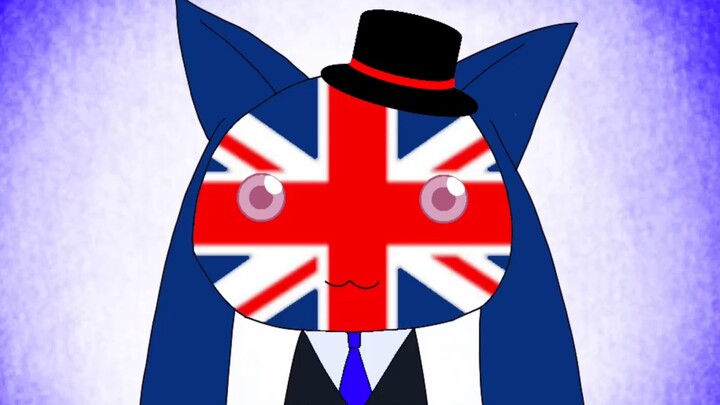 "Sign an unequal treaty with me and become a colony! /人◕ ‿‿ ◕人＼" (The person looking at the magic ci
