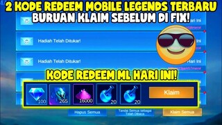 BARU RILIS! 2 KODE REDEEM ML 2023 HARI INI | KODE REDEEM MOBILE LEGENDS TERBARU HARI INI APRIL 2023