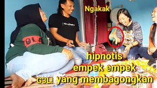 Prank hipnotis terbaru tante runi lucu banget bikin ketawa ngakak sampai sakit perut