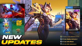 NEW UPDATES - LANCELOT BREN ESPORTS EPIC SKIN | LUO YI AUGUST STARLIGHT | AUGUST COLLECTOR | MLBB