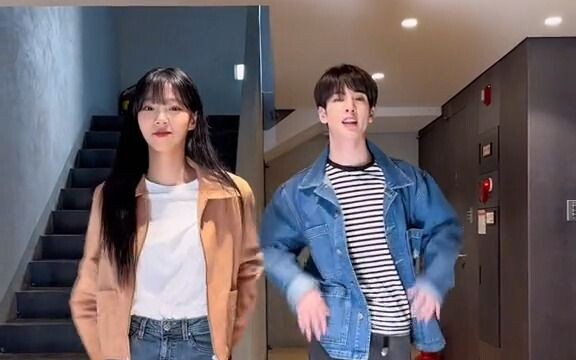 WJSN's Li Xiaoxia & CRAVITY's ALLEN TikTok Dance Challenge: GroovyChallenge 230312