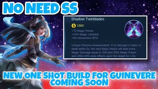 GUINEVERE NEW ONE SHOT BUILD! COMING SOON - SUPPORT - ROTATION TUTORIAL - MOBILE LEGENDS