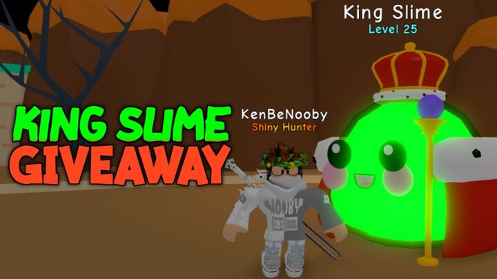 ✨*SECRET* KING SLIME GIVEAWAY!🍄ROBLOX BUBBLEGUM SIMULATOR!🎃