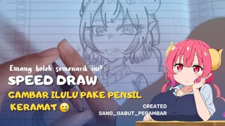 bikin ILULU dari Kobayashi maid dragon pake jurus pensil imut 😁