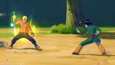 Naruto Boruto Era VS Lee kecil - Lawan Taijutsu dengan Ninjutsu