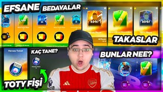 ÇABUK BAKIN YENİ EFSANE BEDAVALAR ! KAHRAMANLAR ETKİNLİĞİ TÜM BİLGİLER FC Mobile