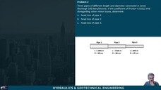 3 - Pipe Network Series Connection