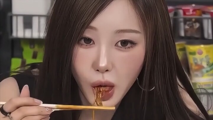 Mukbang aespa, tapi makanannya terlalu anggun nih!