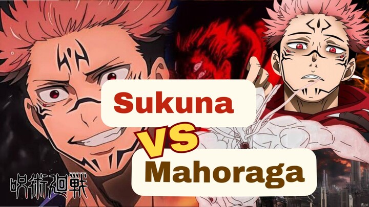 Sukuna vs Mahoraga fight scene (Jujutsu Kaisen S2 eps 17)