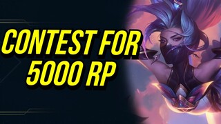 Contest For 5000 RP! | League of Legends