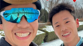 第一次见我的助理，先请他吃个辣堡#跑步#马拉松#体育生