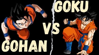 Perbedaan Antara Goku VS Gohan #dragonball #goku #gohan #anime