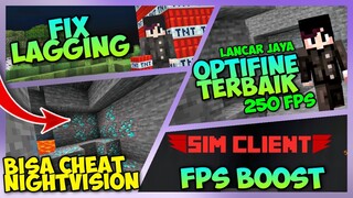 Client / Optifine MCPE FPS BOOST! TERBAIK! | Fix lag lancar banget!! | Client mcpe 1.17