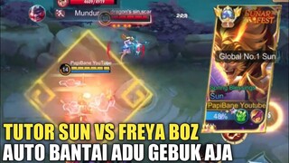 SUN VS FREYA YAKIN FREYA MAU SOK JAGOAN SAMA MONYET KITA ADU GEBUK AJA