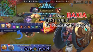 Pro Player Pakai ini BUILD ITEM BAXIA TERSAKIT dan TERKUAT