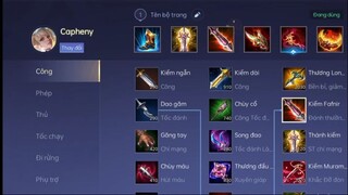 CAPHENY MÙA 22 _ BẢNG NGỌC, TRANG BỊ, PHÙ HIỆU VÀ CÁCH CHƠI CAPHENY MẠNH NHẤT