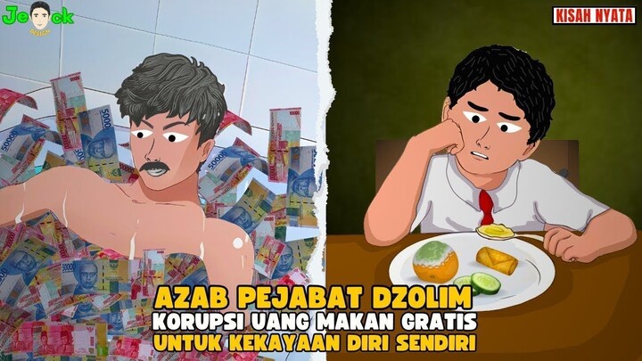 AZAB PEJABAT DZOLIM KORUPSI UANG MAKAN GRATIS UNTUK KEKAYAAN PRIBADI   SINET