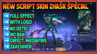 NEW!! SCRIPT SKIN ZHASK SPECIAL +FULL🔥 +NO BAN