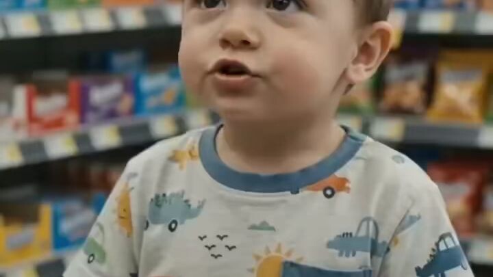 The little boy