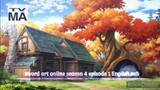 sword art online season 4 episode 1 English sub