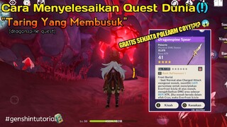 SENJATA GRATIS LAGI?? Cara Menyelesaikan Quest "Taring Yang Membusuk" - #genshintutorial