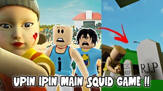 UPIN IPIN DAN FIZI MAIN SQUID GAME DEMI UANG !! NAMUNN .... 😢 (Story) | ROBLOX INDONESIA 🇮🇩 |